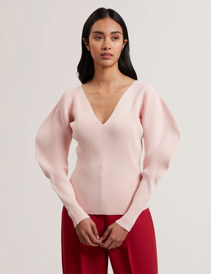 Ted Baker AMELYAA - Rib Sculpt Sleeve Sweater