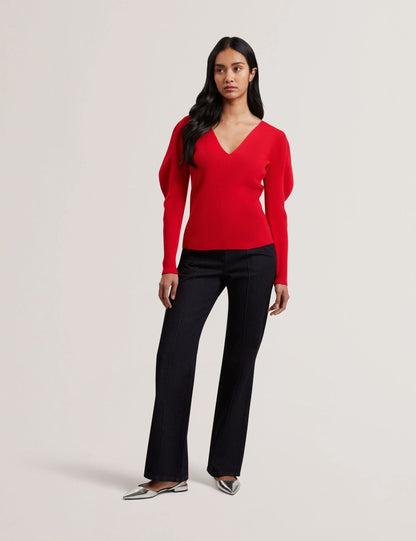 Ted Baker AMELYAA - Rib Sculpt Sleeve Sweater