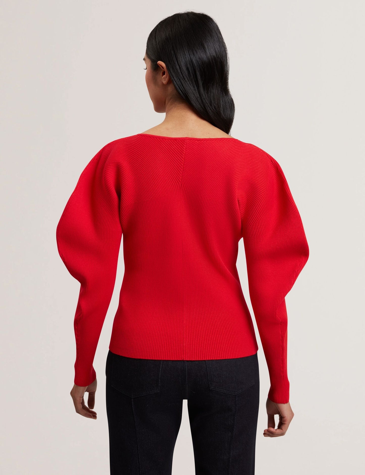Ted Baker AMELYAA - Rib Sculpt Sleeve Sweater