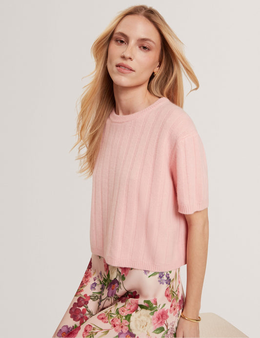 Ted Baker SHERRY - Cashmere Rib Pull Over Sweater