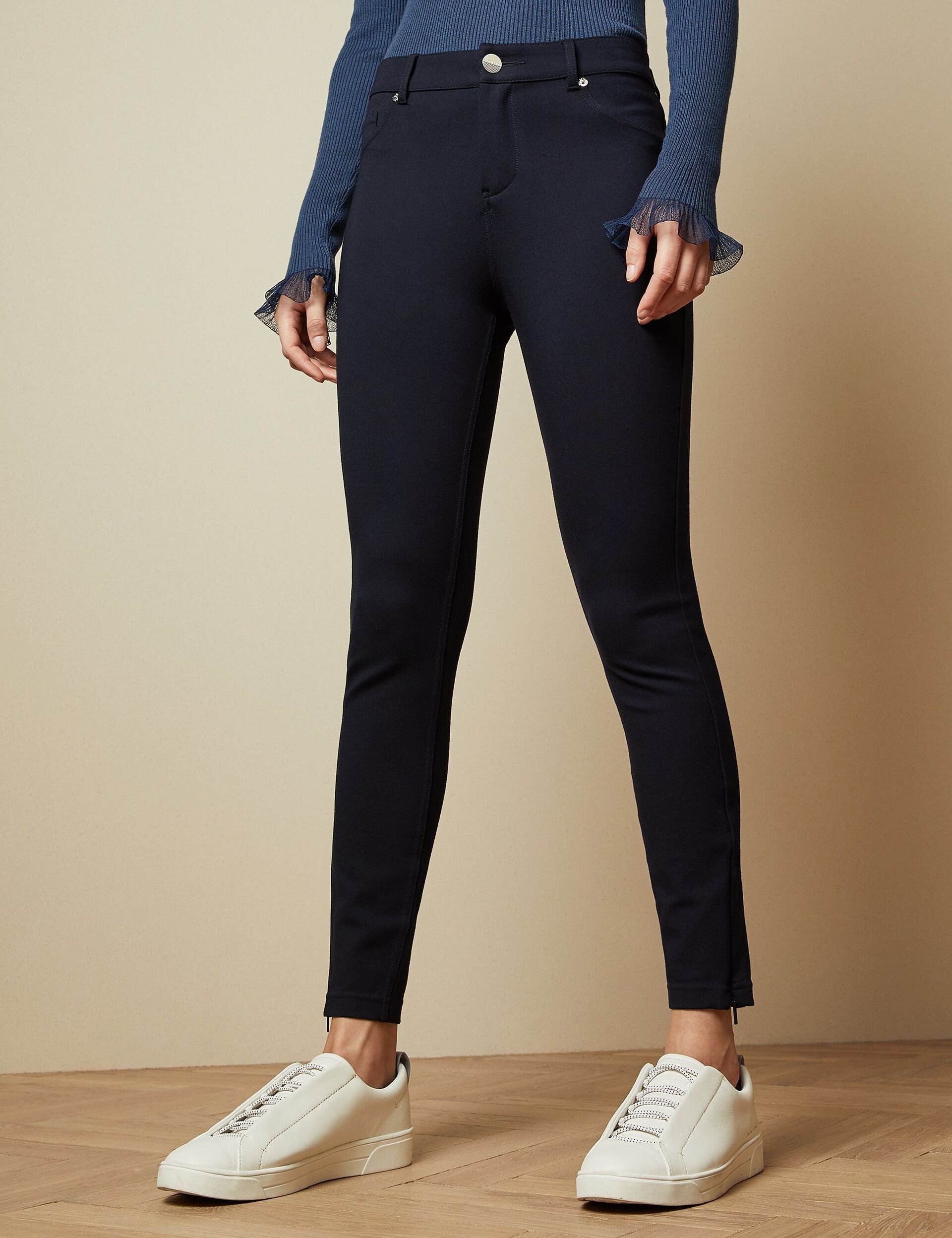Ted Baker STRENTI - Skinny Fit Zip Cuff Jeggings