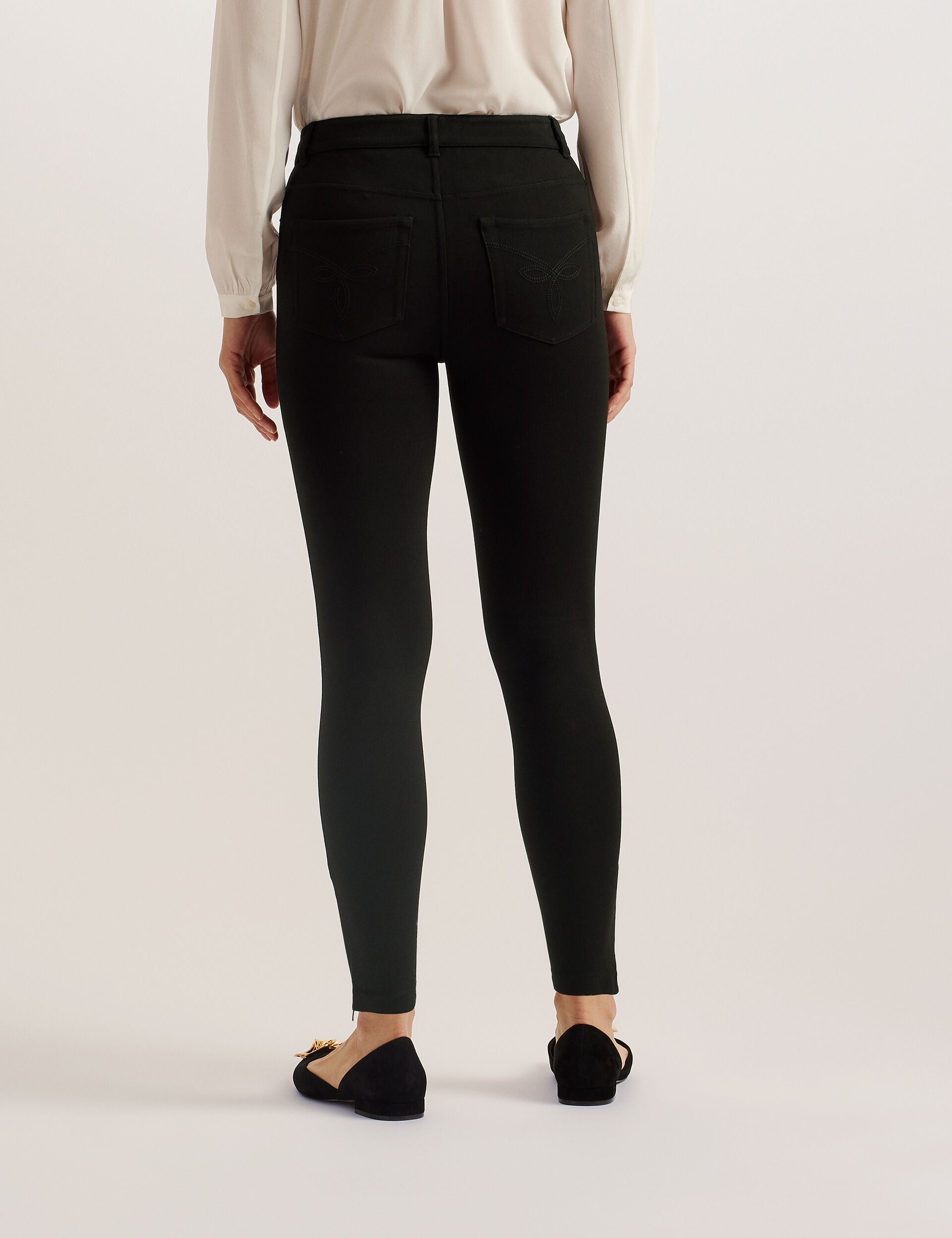 Ted Baker STRENTI - Skinny Fit Zip Cuff Jeggings