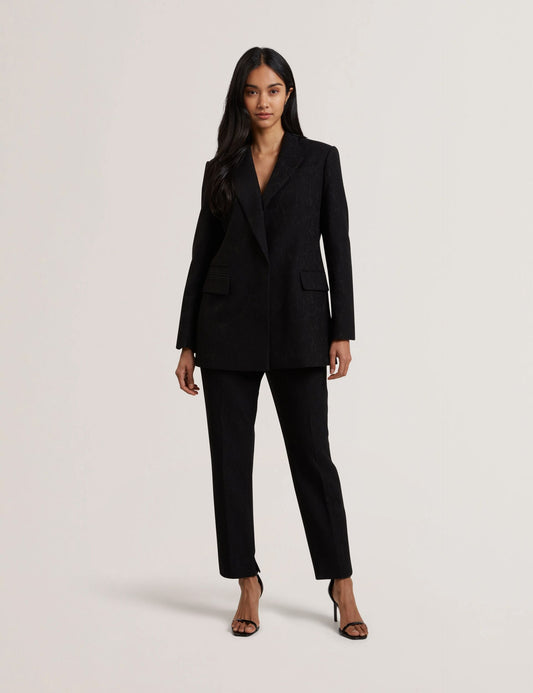 Ted Baker MERIOT - Bonded Lace Slim Tailored Trousers