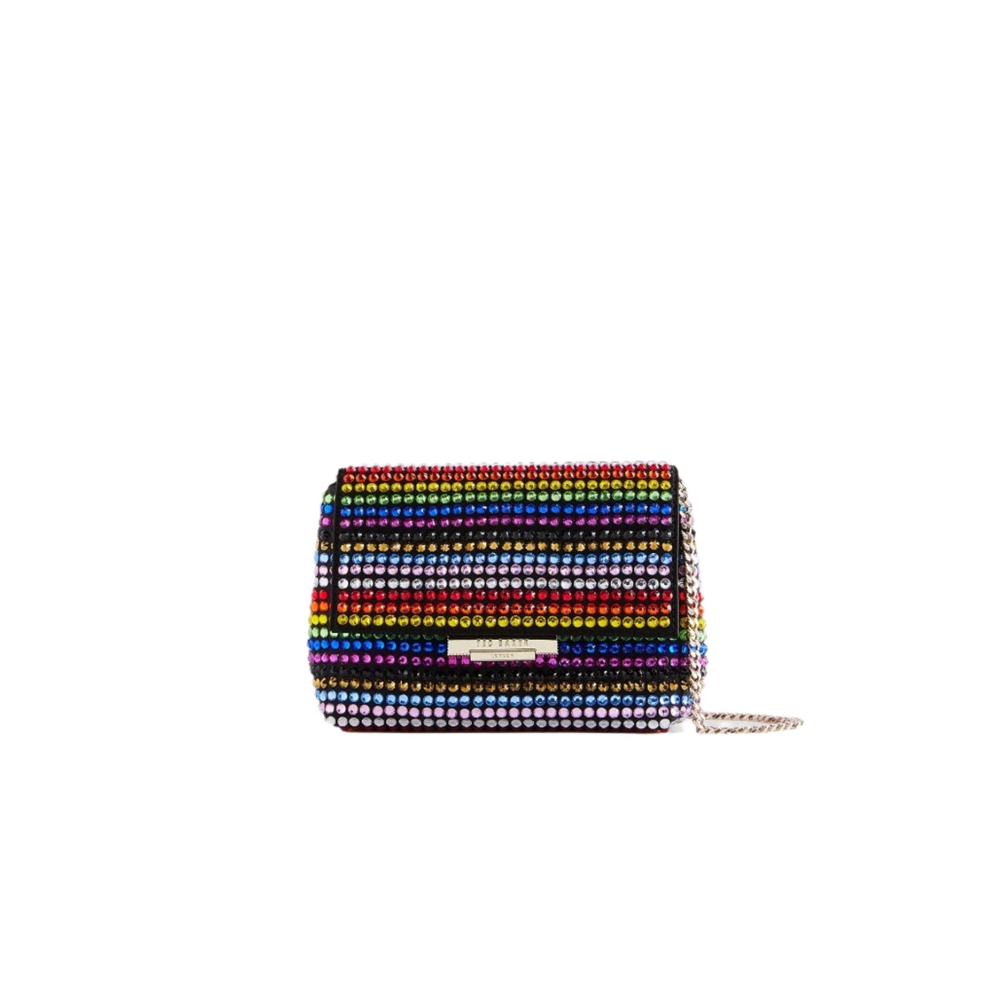 Ted Baker PRIDELA - Striped Crystal Mini Cross Body Bag