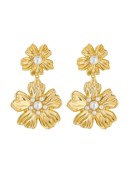 Ted Baker Petaria - Flower Statement Drop Earrings