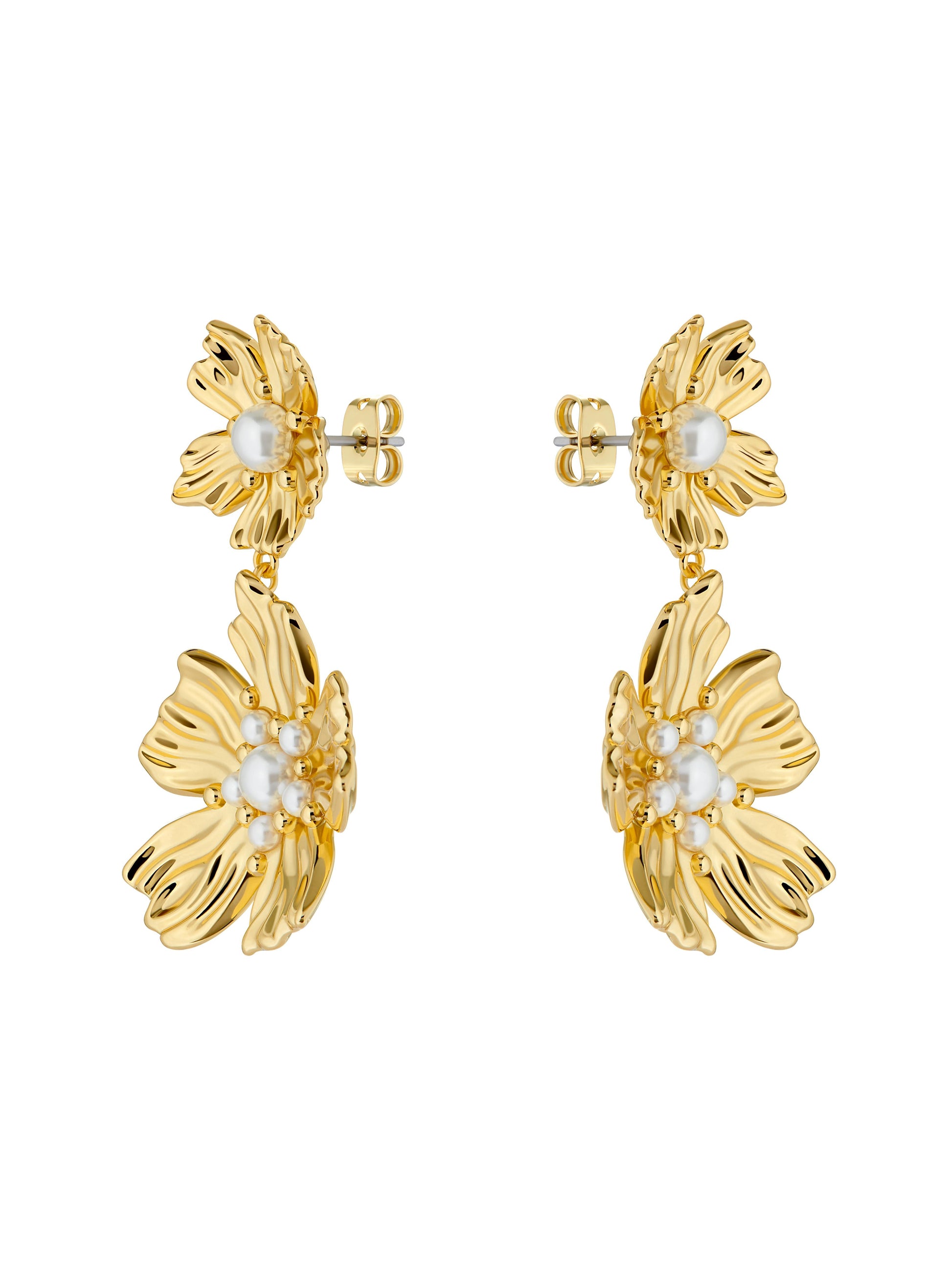 Ted Baker Petaria - Flower Statement Drop Earrings