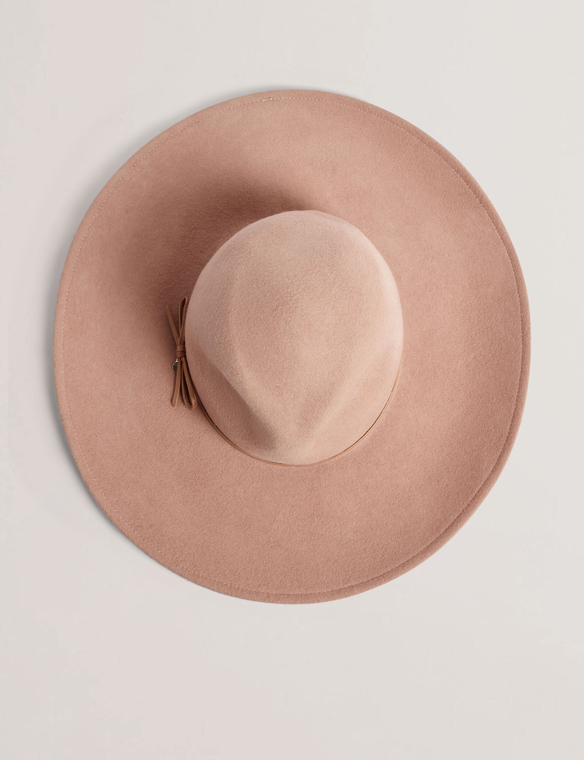 Ted Baker ABBIIIO - Bow Detail Pure Wool Fedora Hat