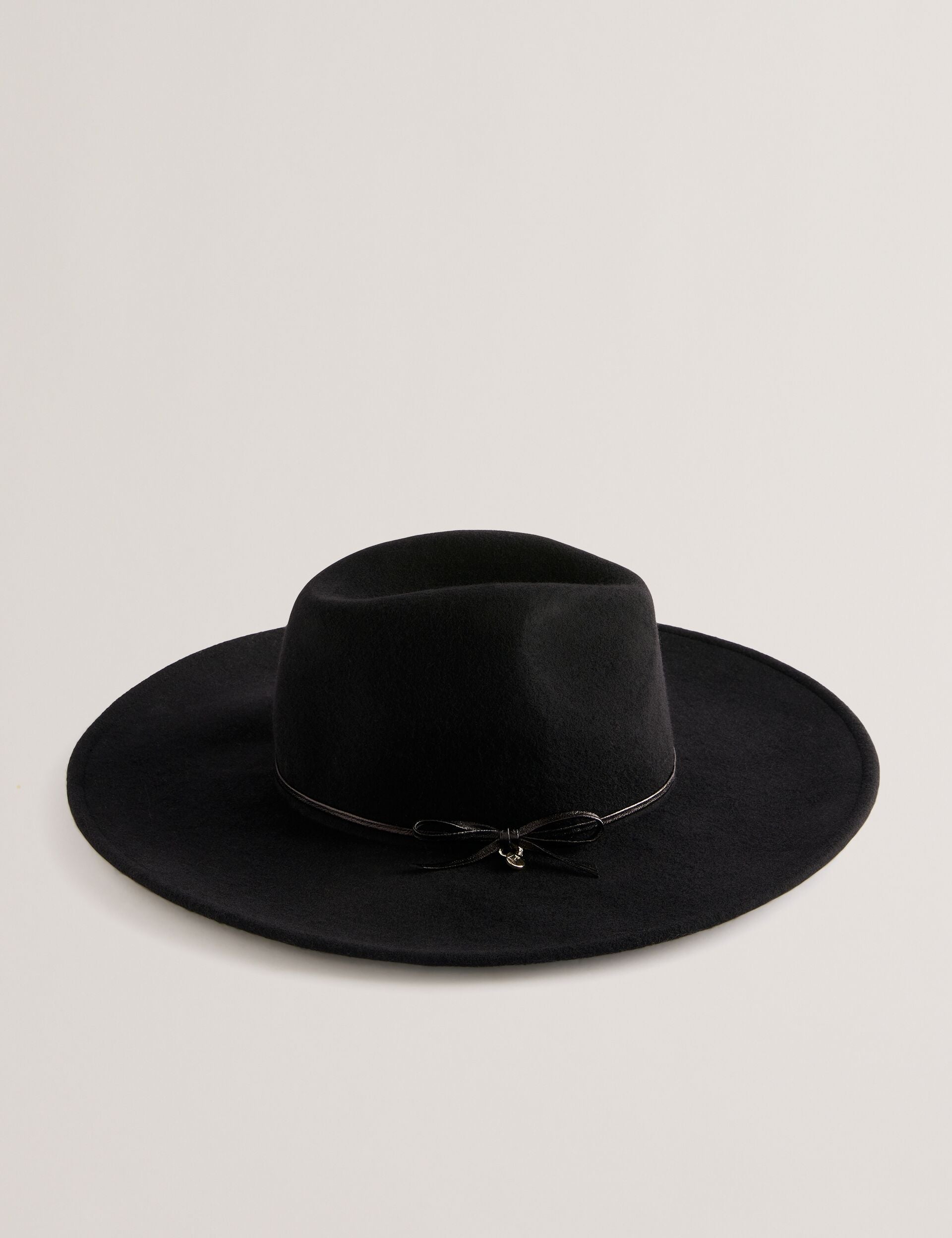 Ted Baker ABBIIIO - Bow Detail Pure Wool Fedora Hat