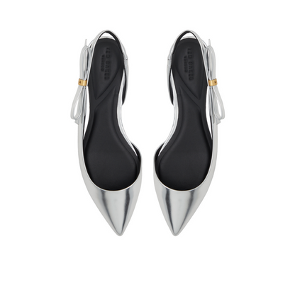 Ted Baker JANE BOW - Bow Detail Slingback Leather Ballet Flats