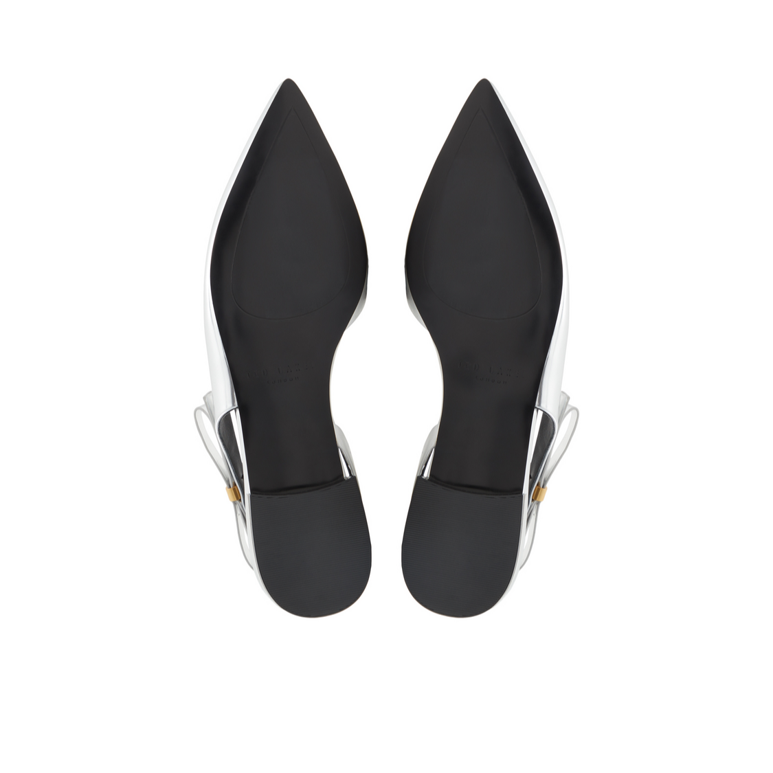 Ted Baker JANE BOW - Bow Detail Slingback Leather Ballet Flats