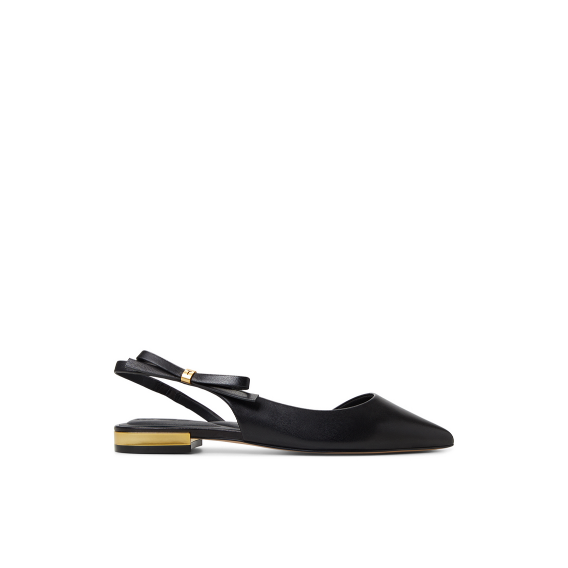 Ted Baker JANE BOW - Bow Detail Slingback Leather Ballet Flats