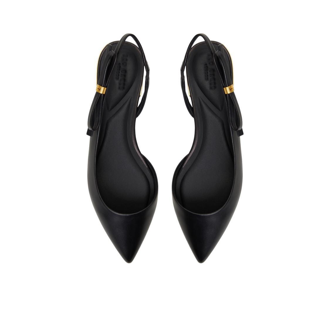 Ted Baker JANE BOW - Bow Detail Slingback Leather Ballet Flats