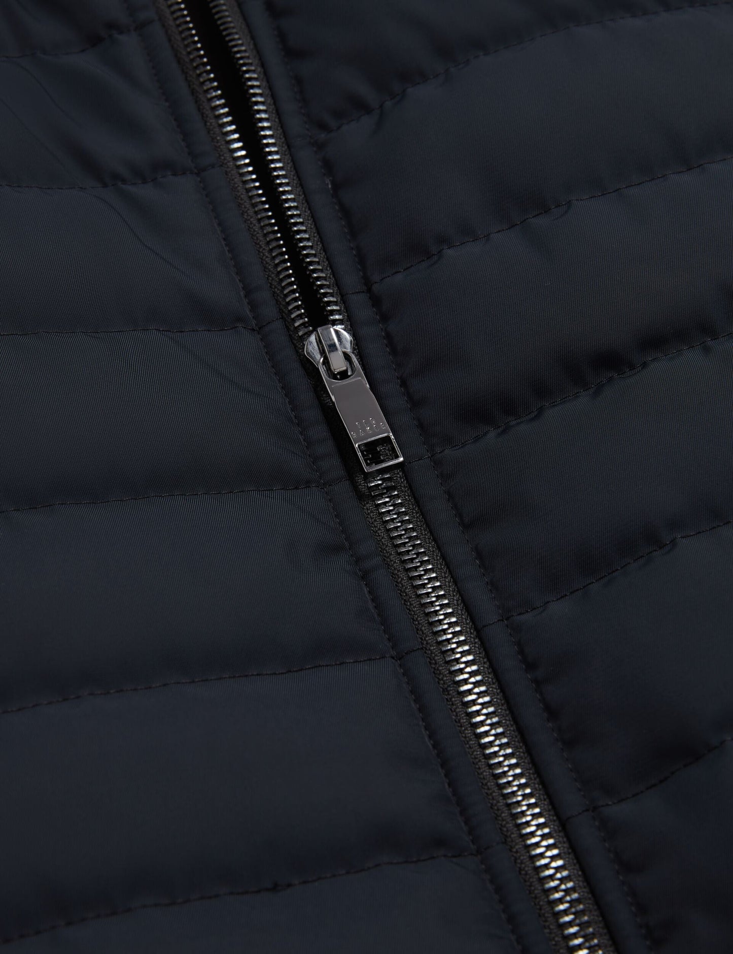 Ted Baker PAFAVOR Quilted Front Funnel Neck Zip-Up Gilet