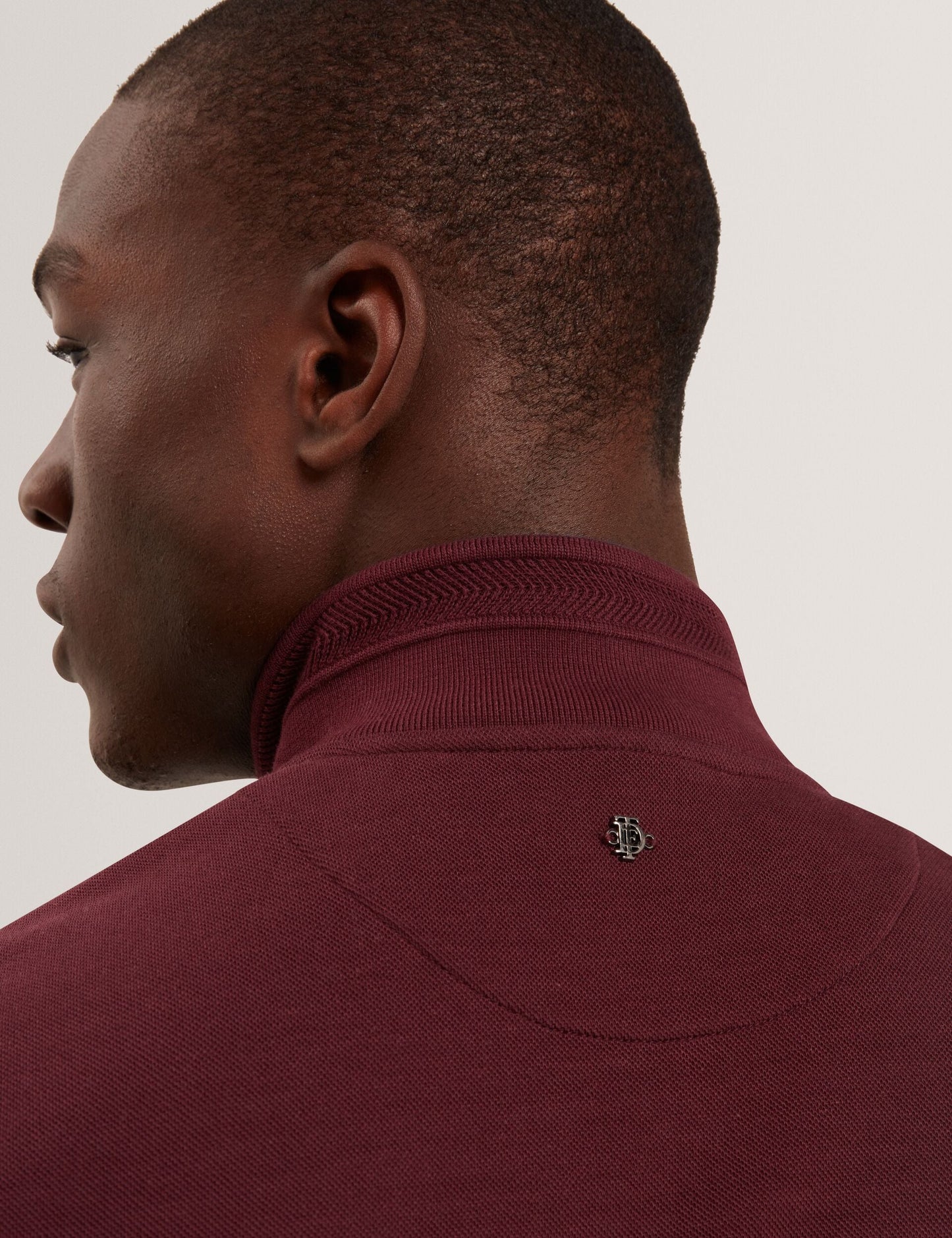 Ted Baker PAFAVOR Quilted Front Funnel Neck Zip-Up Gilet