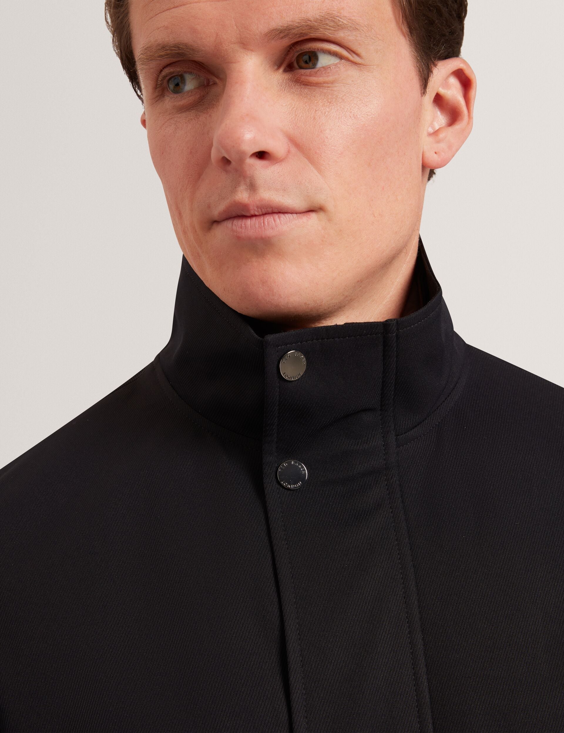 Ted Baker RUABON Funnel Neck Longline Jacket With Liner