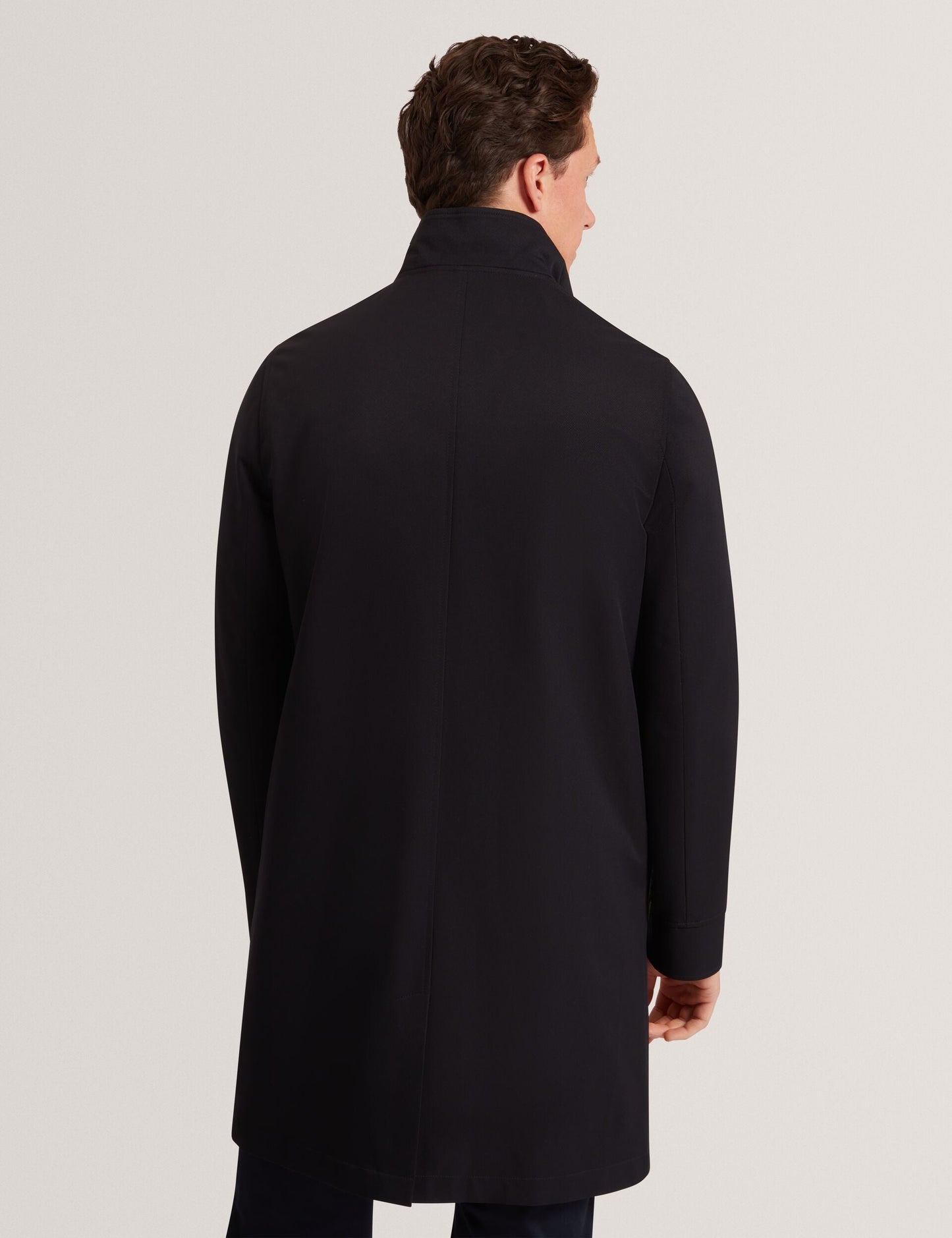 Ted Baker RUABON Funnel Neck Longline Jacket With Liner