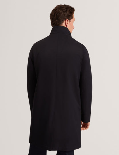 Ted Baker RUABON Funnel Neck Longline Jacket With Liner