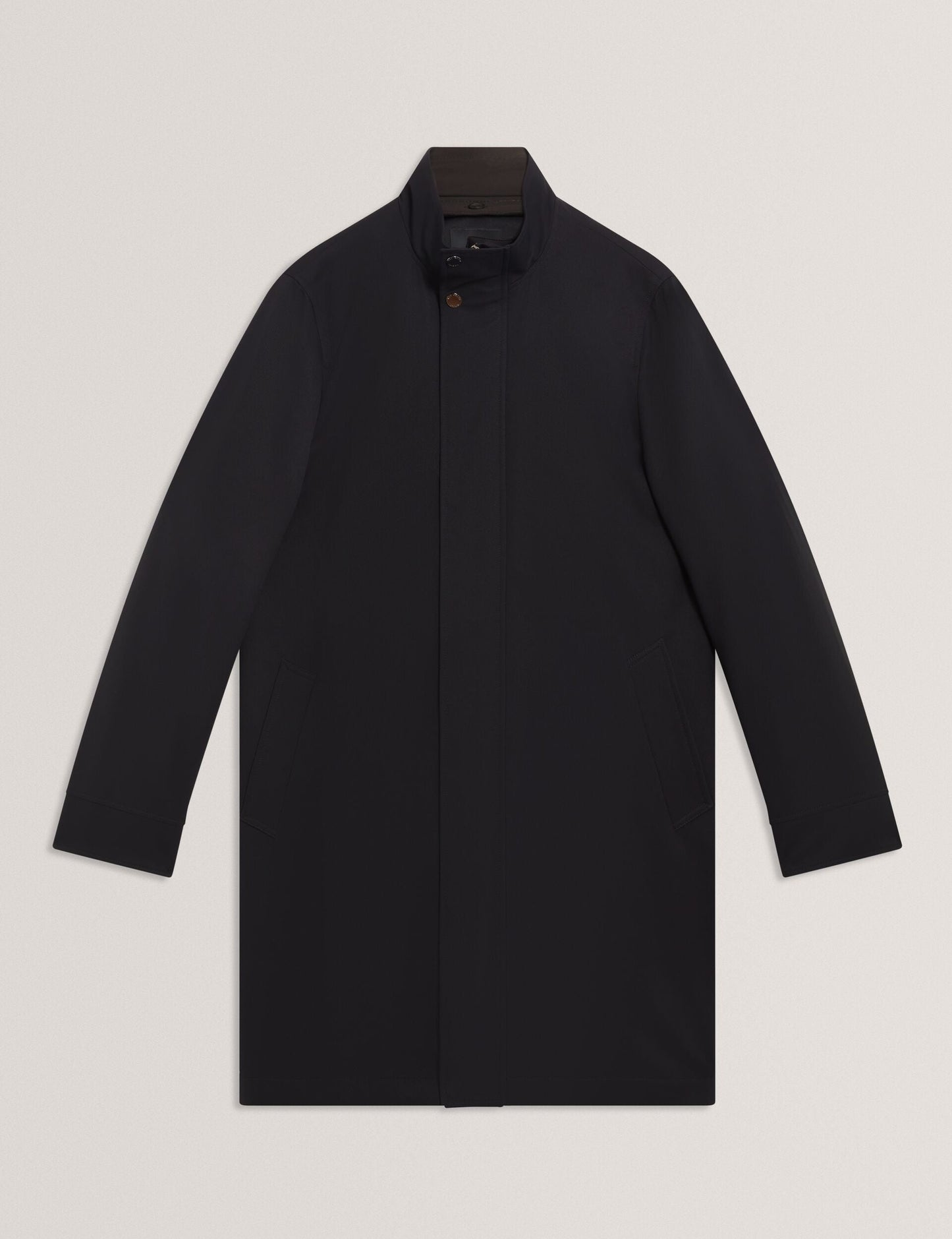 Ted Baker RUABON Funnel Neck Longline Jacket With Liner