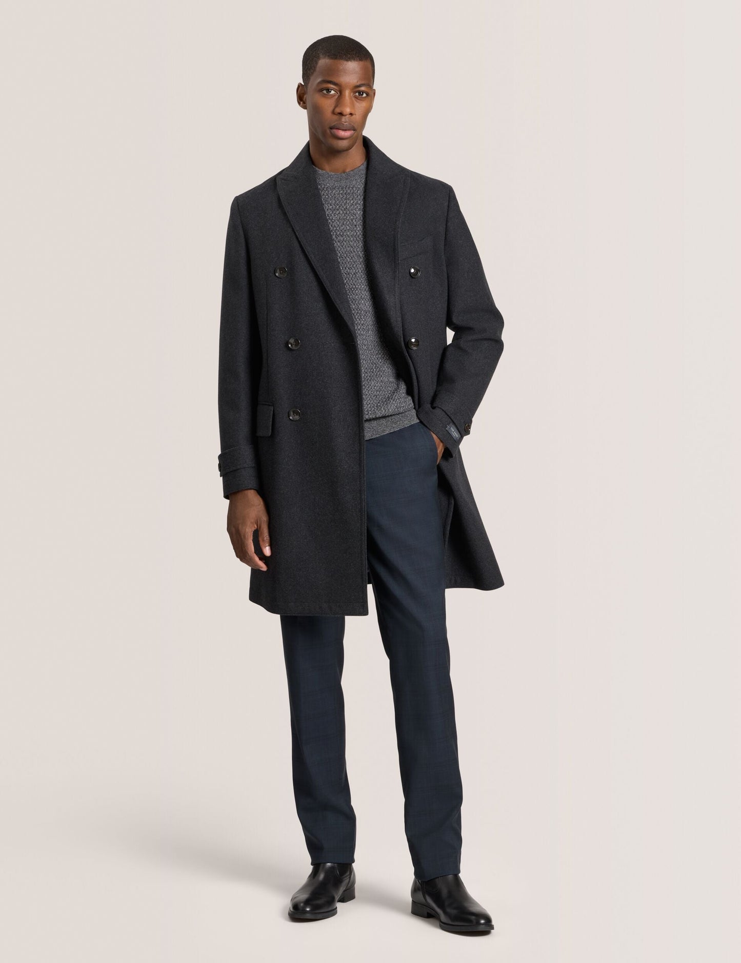Ted Baker WINTHROP - Double Breasted Overcoat