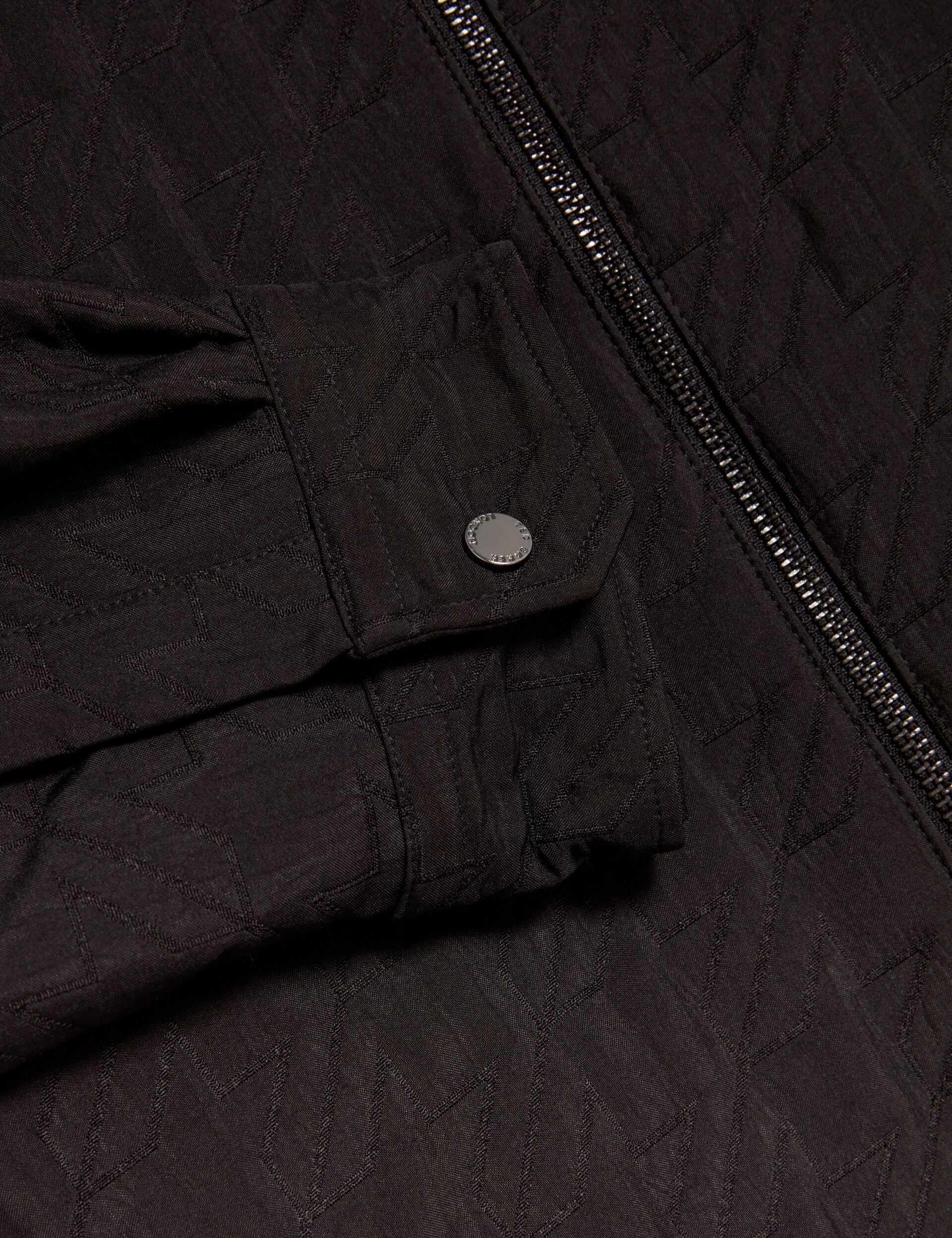 Ted Baker THOVA Textured Quilt Zip-Through Overshirt