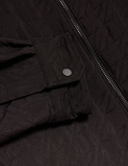 Ted Baker THOVA Textured Quilt Zip-Through Overshirt