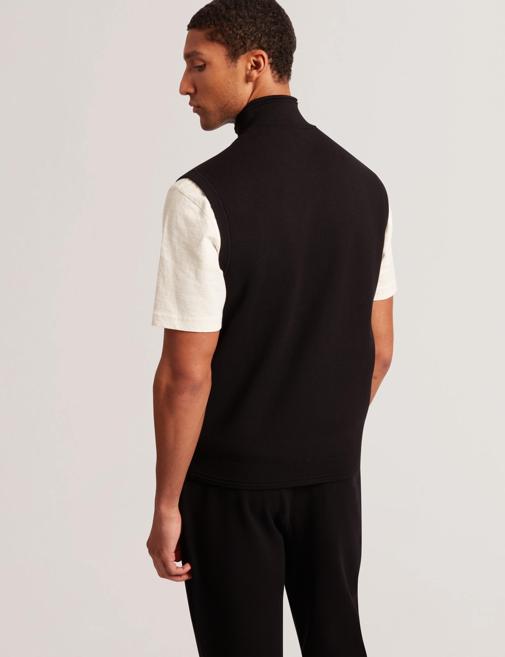 Ted Baker TERINCE - Zip-Through Funnel Neck Gillet