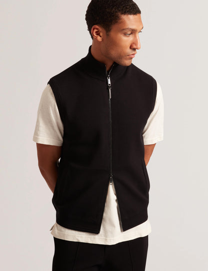 Ted Baker TERINCE - Zip-Through Funnel Neck Gillet