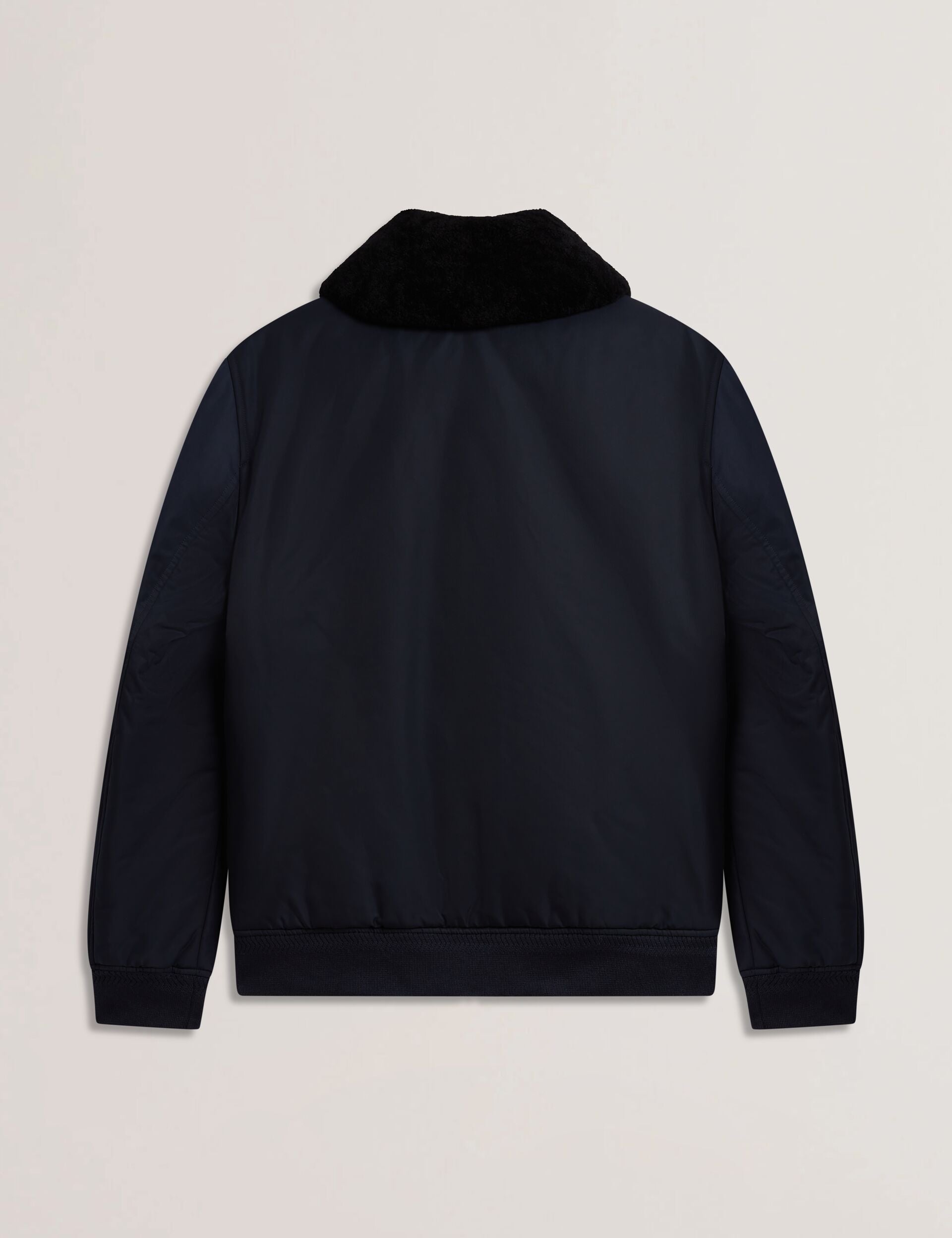 Ted Baker AVITORE - Zip Bomber Jacket With Removable Collar