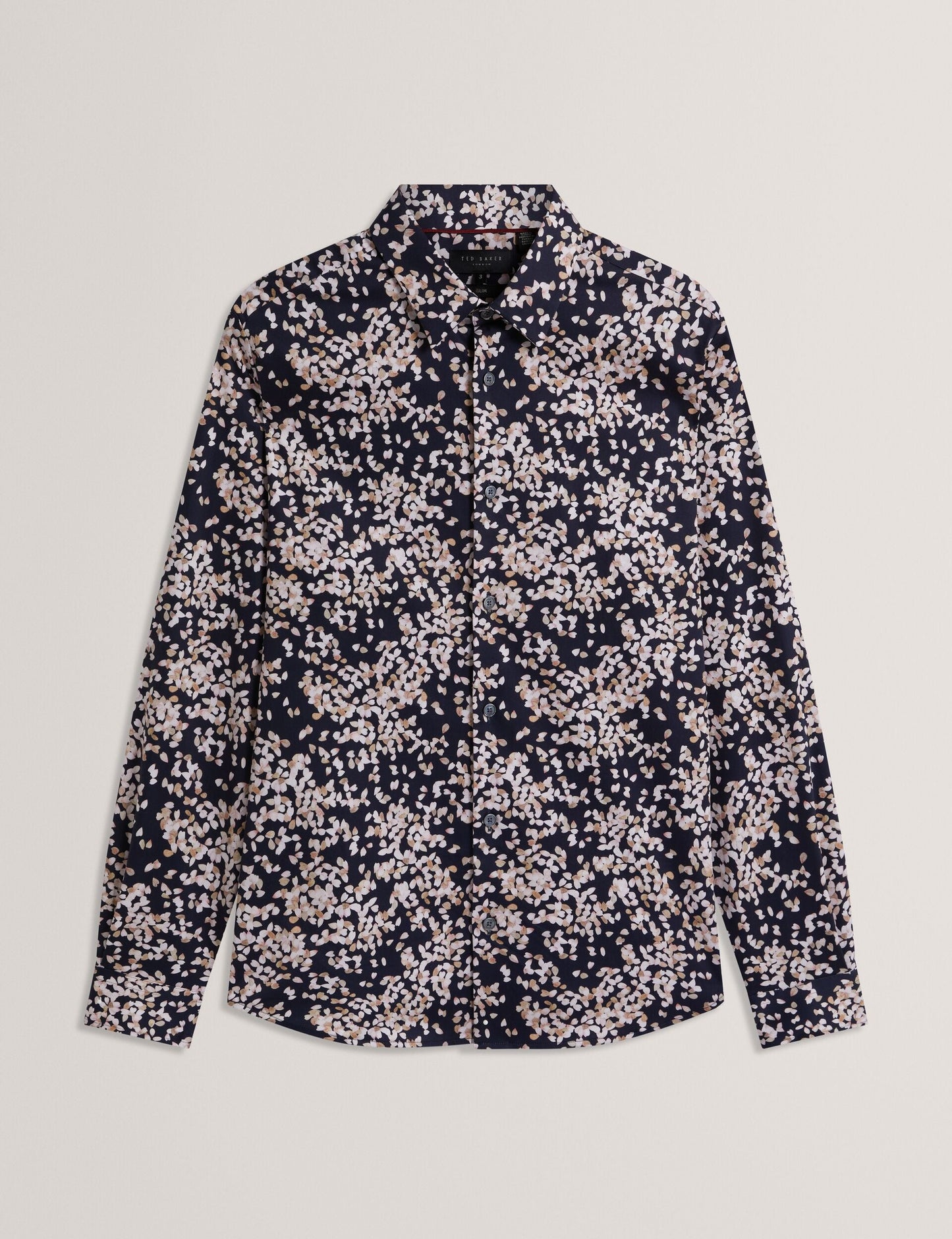 Ted Baker JACIEL Scattered Petal Slim Long Sleeve Shirt