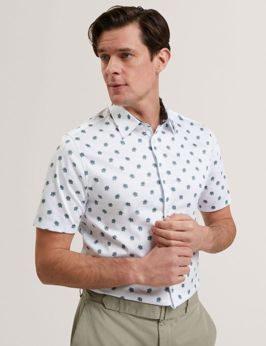 Ted Baker CHASKA Mini Floral Print Short Sleeve Shirt