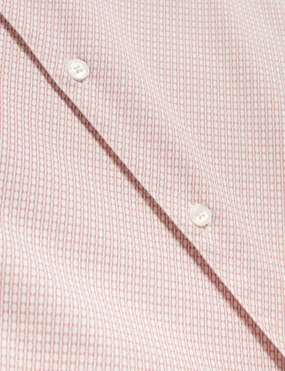 Ted Baker ROMMANN Micro Geo Print Slim Short Sleeve Shirt