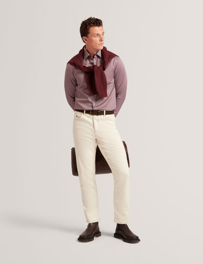 Ted Baker JOZEF Slim Fit Micro Geometric Print Shirt