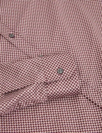 Ted Baker JOZEF Slim Fit Micro Geometric Print Shirt
