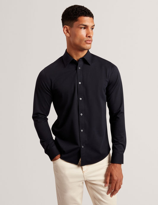 Ted Baker NORTUN Regular Fit Knitted Jersey Shirt