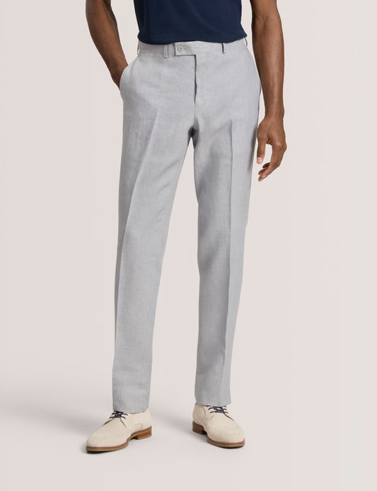 Ted Baker WINTER - Flat Front Linen Suit Pant