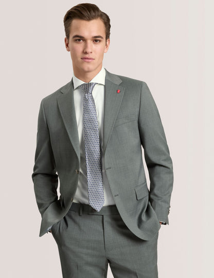 Ted Baker WRIGHT - Single Breasted Two Button Notch Flat Front Plaid Jacket