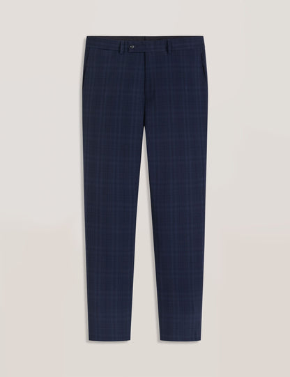 Ted Baker WINTER - Flat Front Plaid Suit Pant