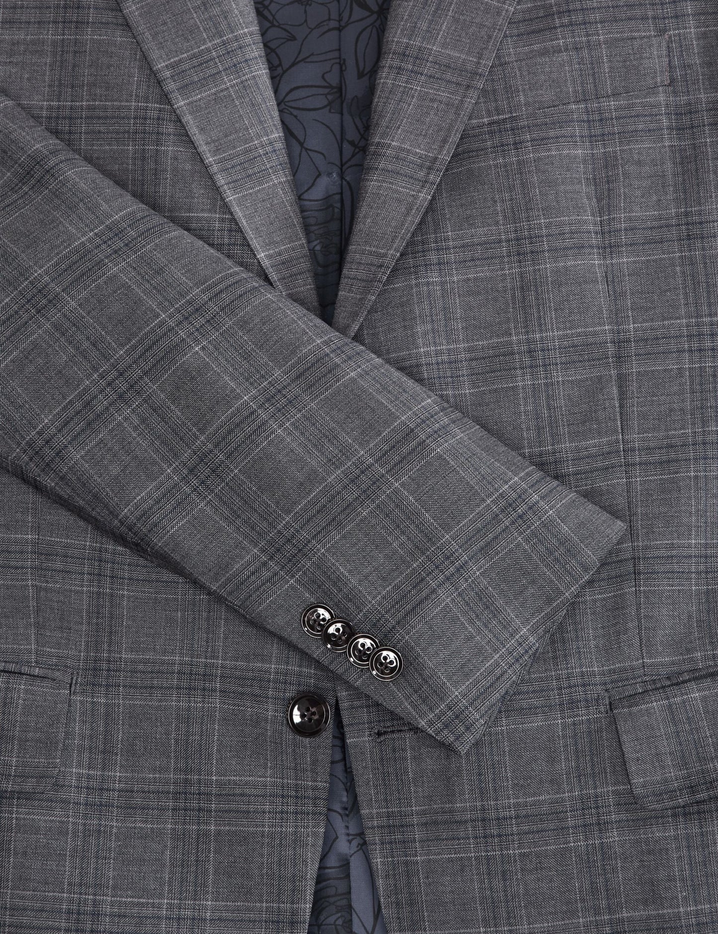 Ted Baker WRIGHT-PLAID - Plaid Suit Jacket