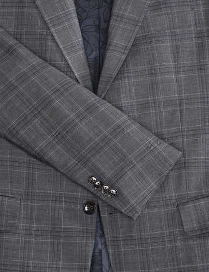 Ted Baker WRIGHT-PLAID - Plaid Suit Jacket