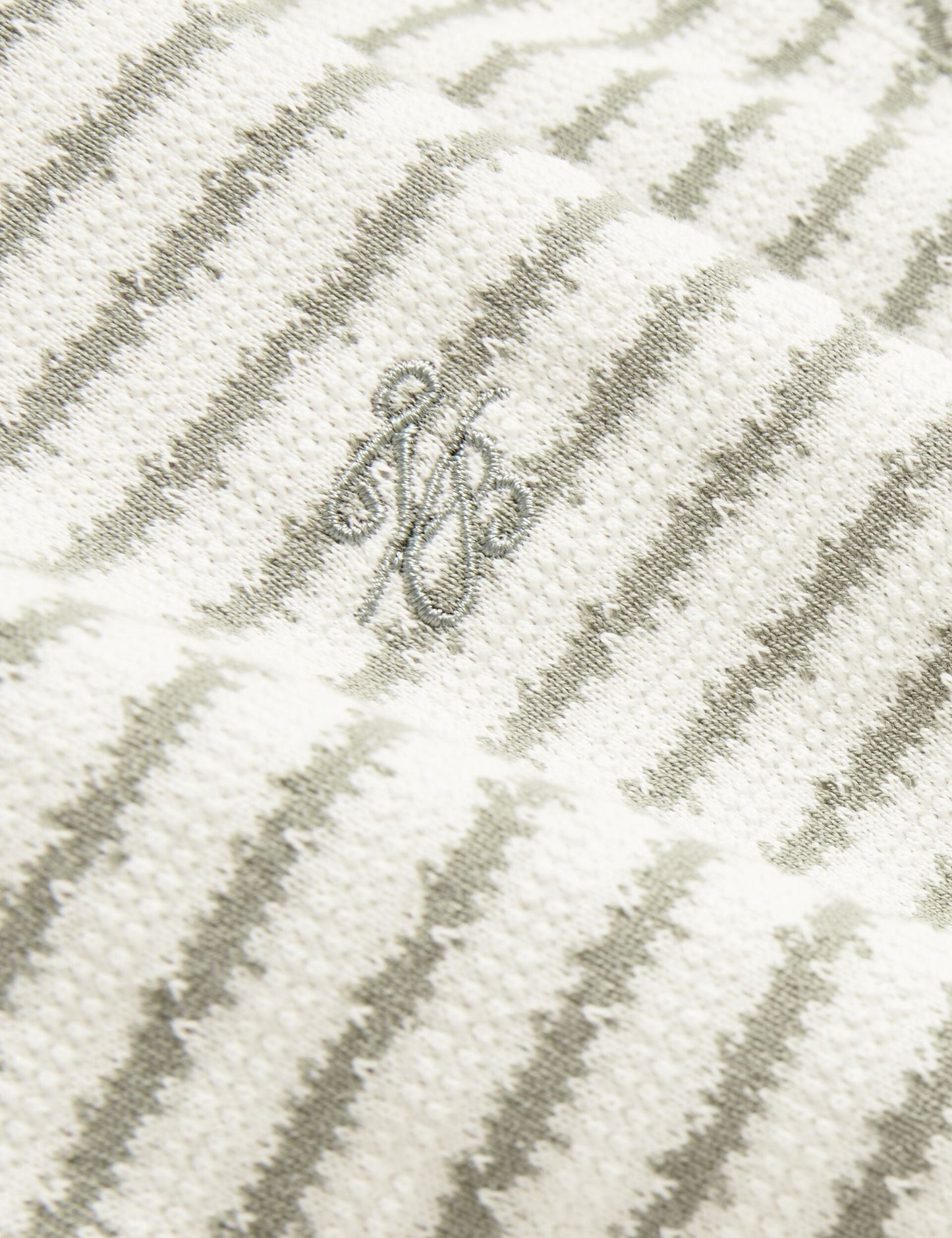 Ted Baker VEXRIN Textural Stripe Crew Neck Cotton T-Shirt