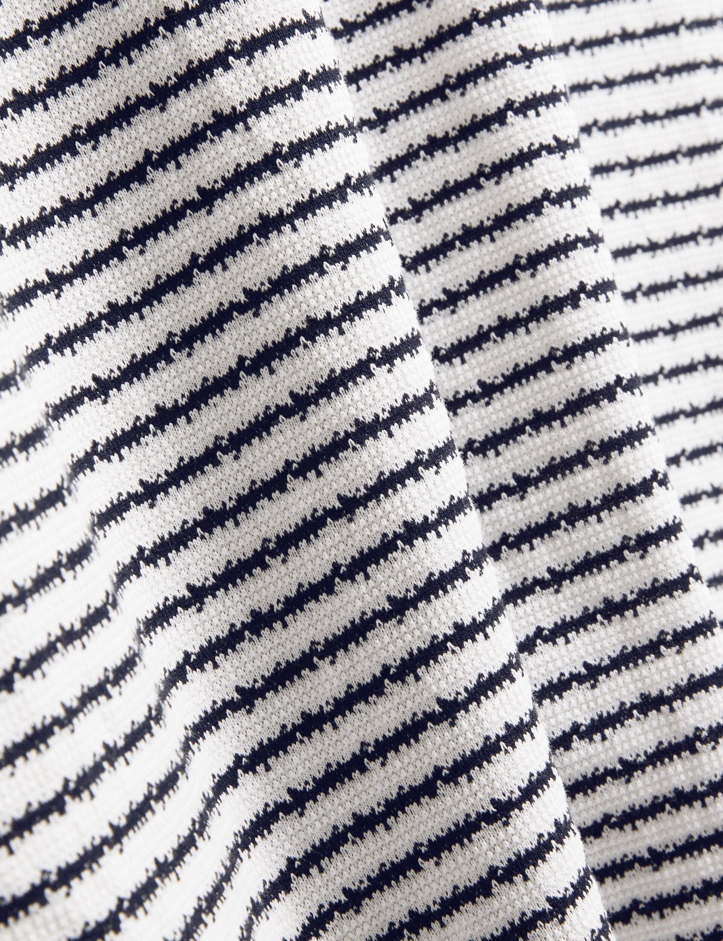 Ted Baker VEXRIN Textural Stripe Crew Neck Cotton T-Shirt