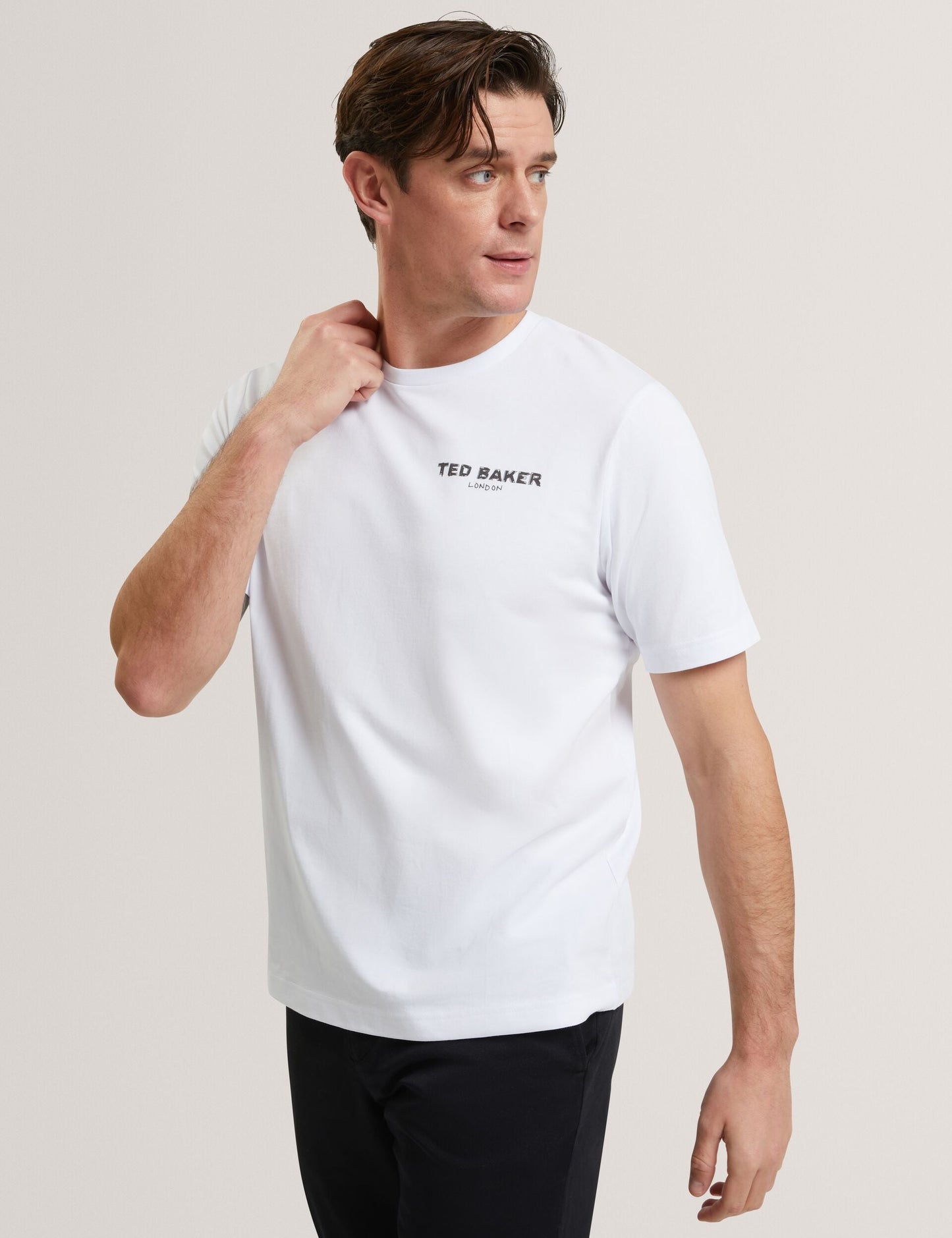 Ted Baker RAMOSS Flamingo Back Graphic Cotton T-Shirt