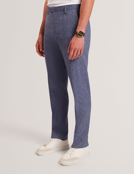 Ted Baker GIVRANT Tailored Linen Blend Slim Fit Pants