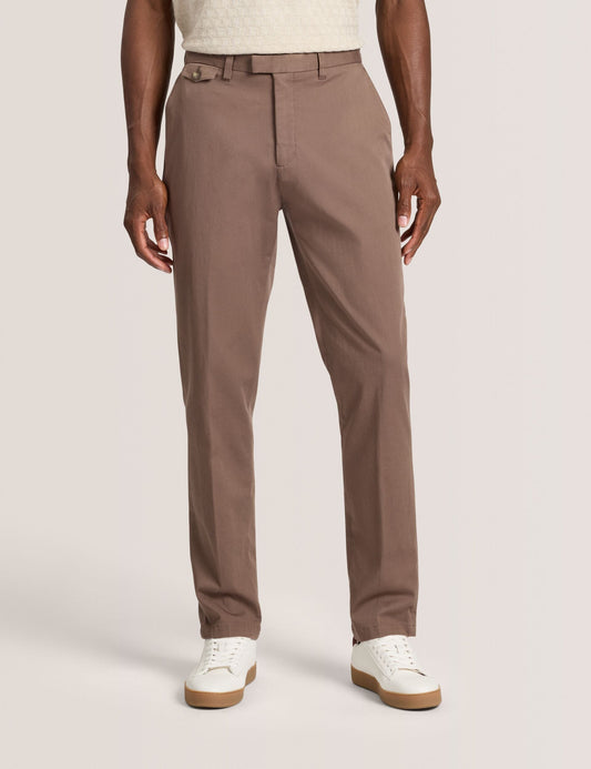 Ted Baker HEAVY TWILL CHINO - Coffee Liqueur