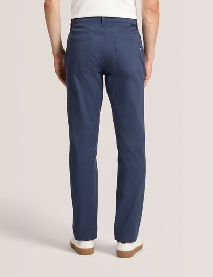 Ted Baker COMPACT HERRINGBONE TROUSERS - Blue Nights
