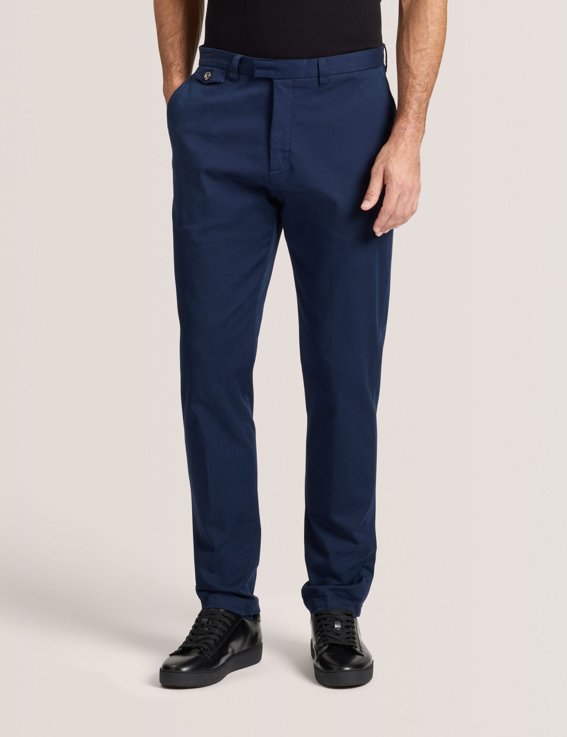 Ted Baker HEAVY TWILL CHINO - Sky Captain