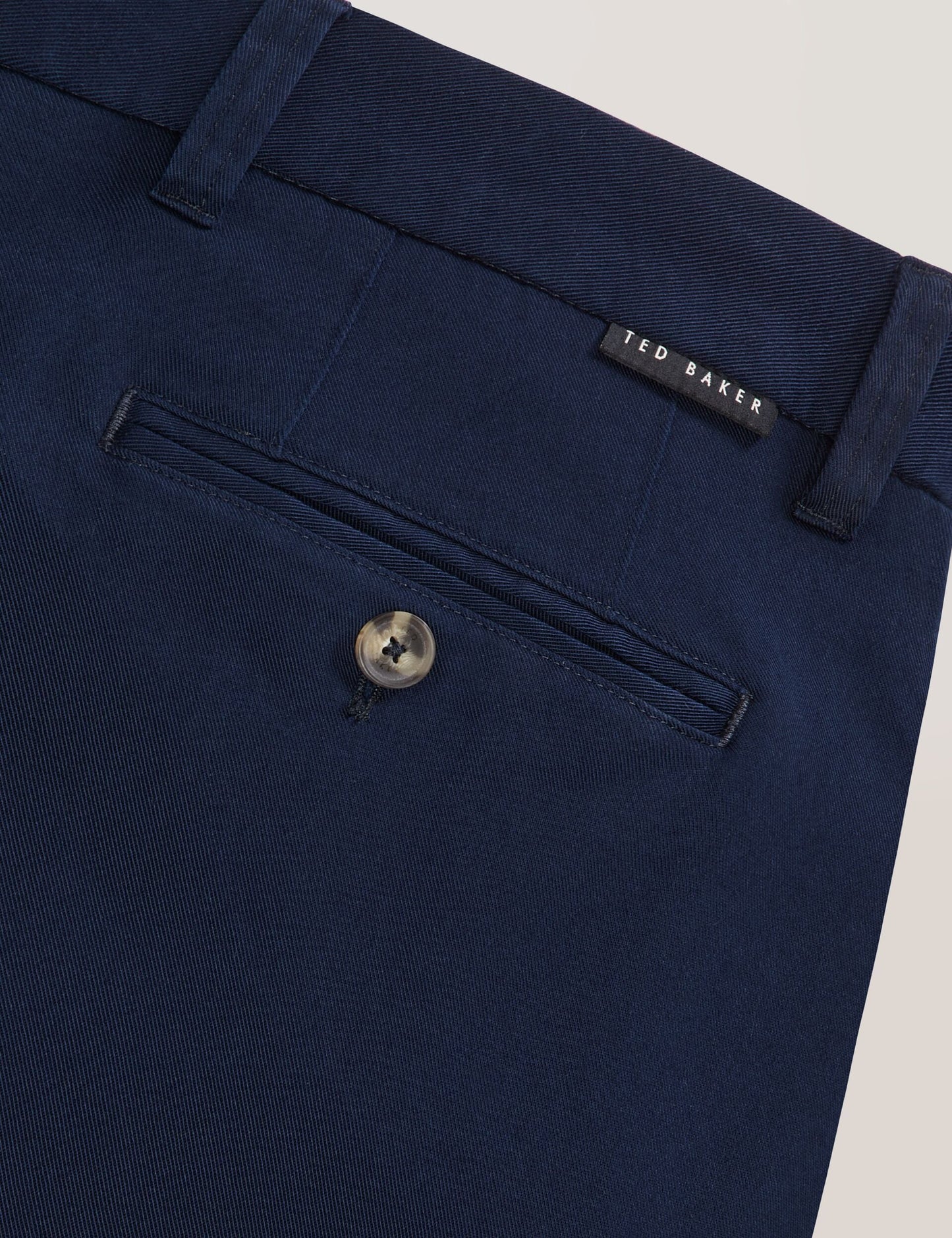 Ted Baker HEAVY TWILL CHINO - Sky Captain