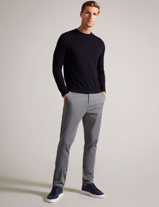 Ted Baker RYCE - Slim Fit Textured Cotton Blend Chinos