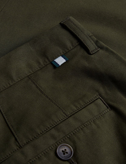 Ted Baker HAYBRN - Khaki Regular Fit Woven Texture Chinos