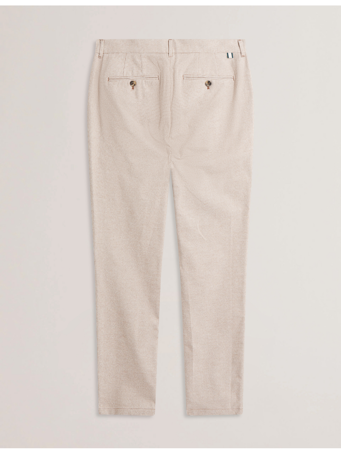 Ted Baker HANDLY - Micro Houndstooth Slim Fit Pants